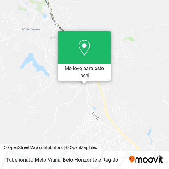 Tabelionato Melo Viana mapa