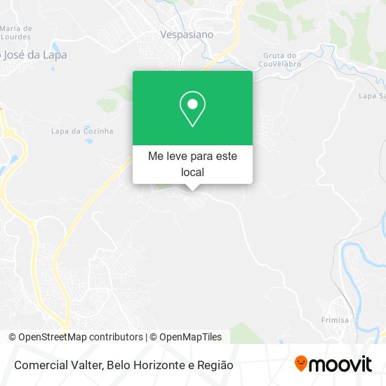 Comercial Valter mapa