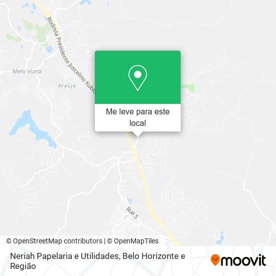 Neriah Papelaria e Utilidades mapa