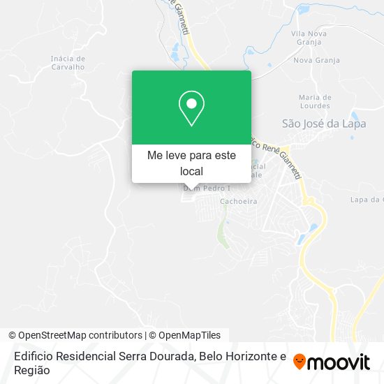Edificio Residencial Serra Dourada mapa