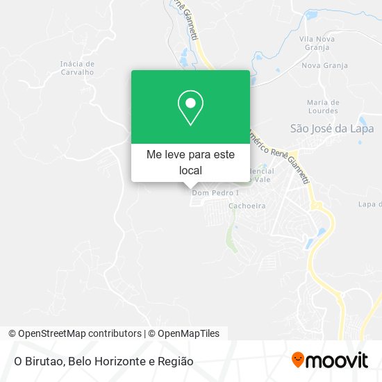 O Birutao mapa