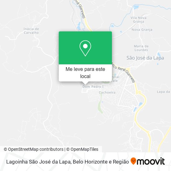 Lagoinha São José da Lapa mapa