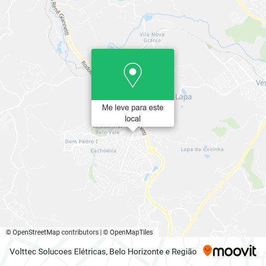 Volttec Solucoes Elétricas mapa