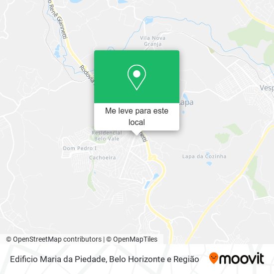 Edificio Maria da Piedade mapa