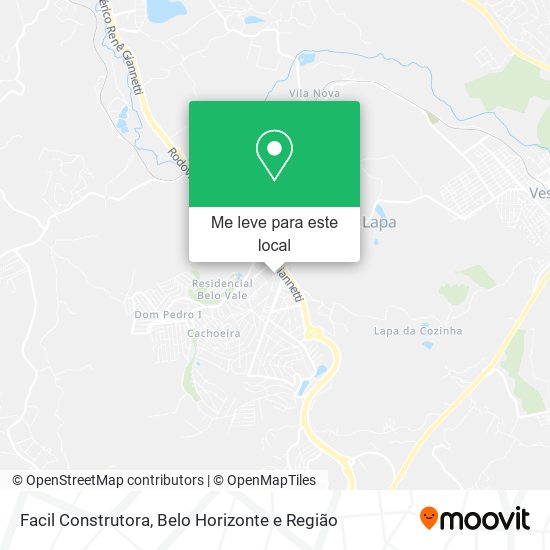 Facil Construtora mapa
