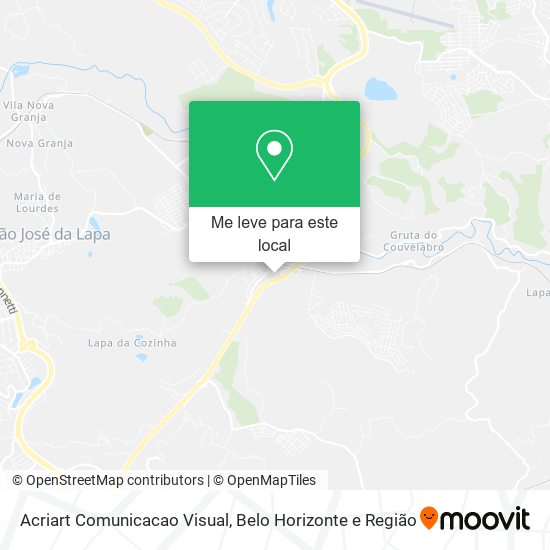 Acriart Comunicacao Visual mapa