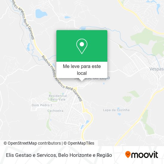 Elis Gestao e Servicos mapa