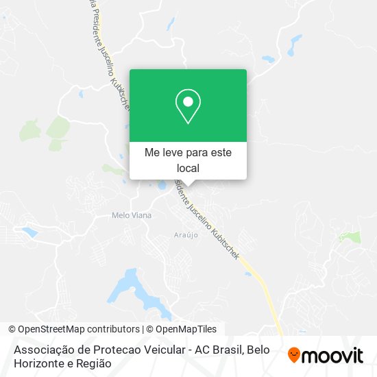 Associação de Protecao Veicular - AC Brasil mapa