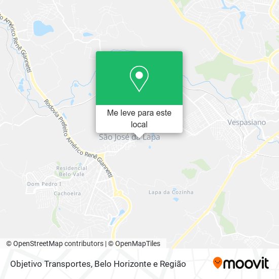 Objetivo Transportes mapa