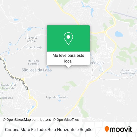 Cristina Mara Furtado mapa