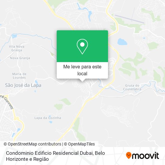 Condominio Edificio Residencial Dubai mapa