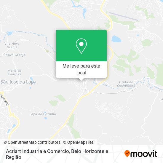 Acriart Industria e Comercio mapa