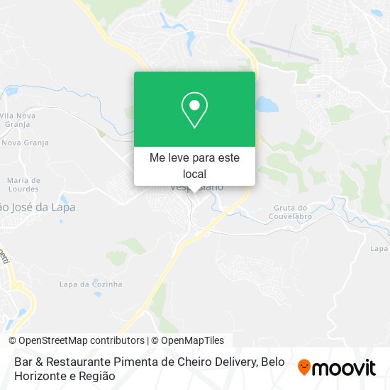 Bar & Restaurante Pimenta de Cheiro Delivery mapa