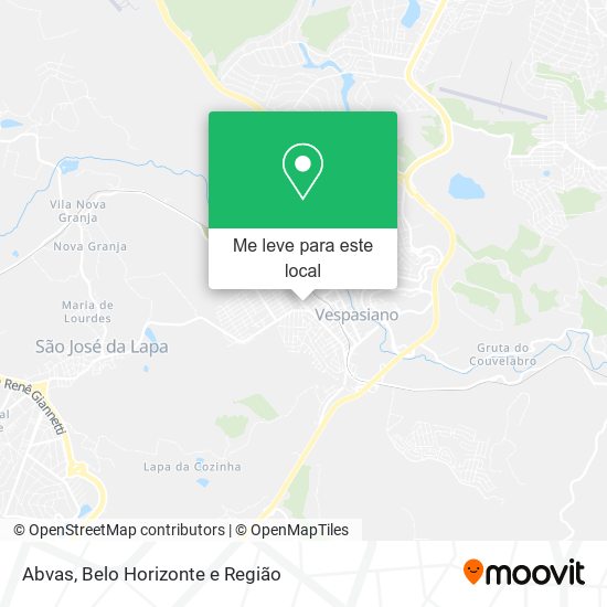 Abvas mapa