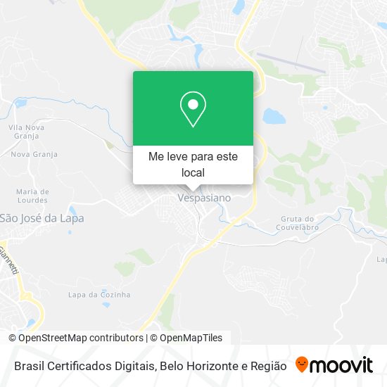 Brasil Certificados Digitais mapa