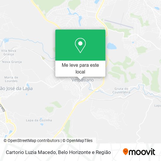 Cartorio Luzia Macedo mapa