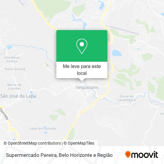 Supermercado Pereira mapa