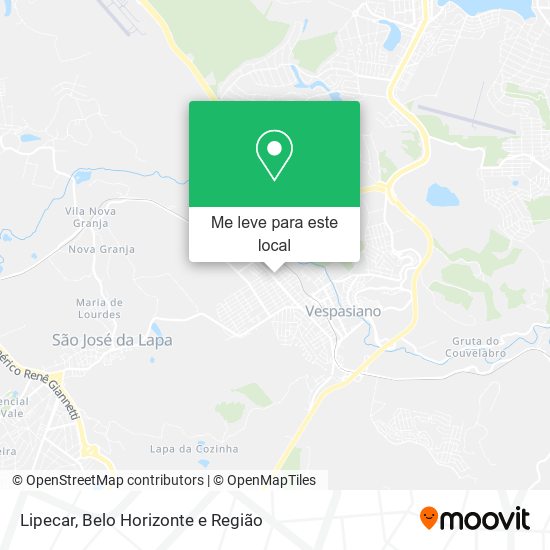 Lipecar mapa