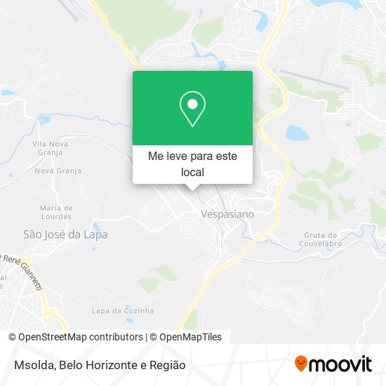 Msolda mapa