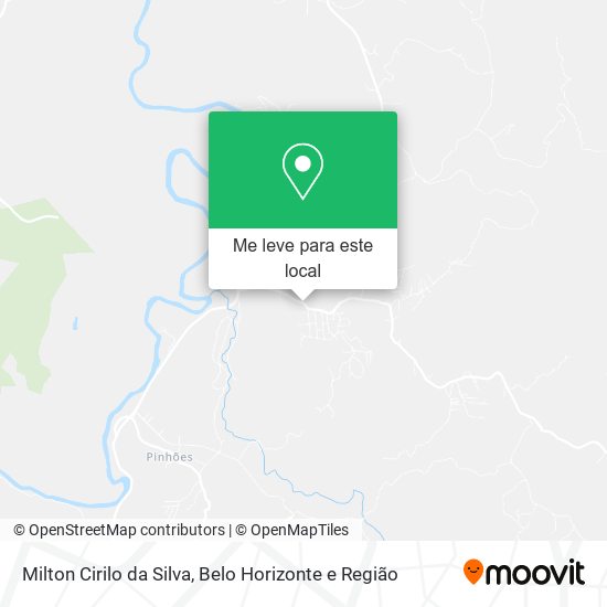 Milton Cirilo da Silva mapa