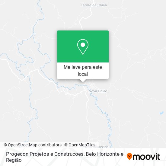 Progecon Projetos e Construcoes mapa
