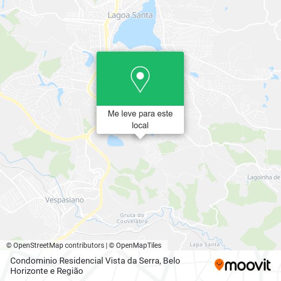 Condominio Residencial Vista da Serra mapa