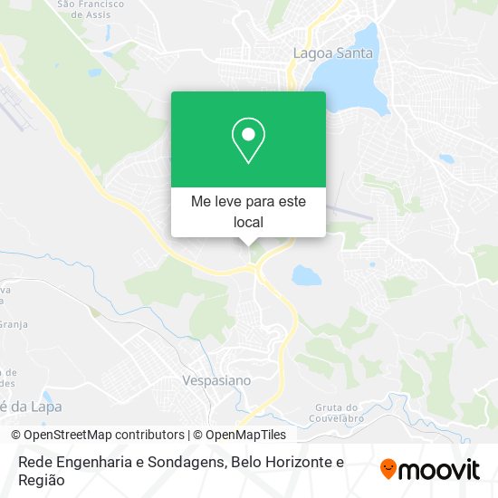 Rede Engenharia e Sondagens mapa