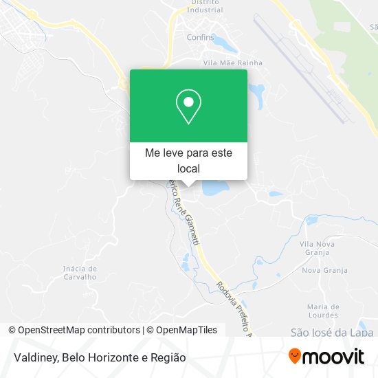 Valdiney mapa