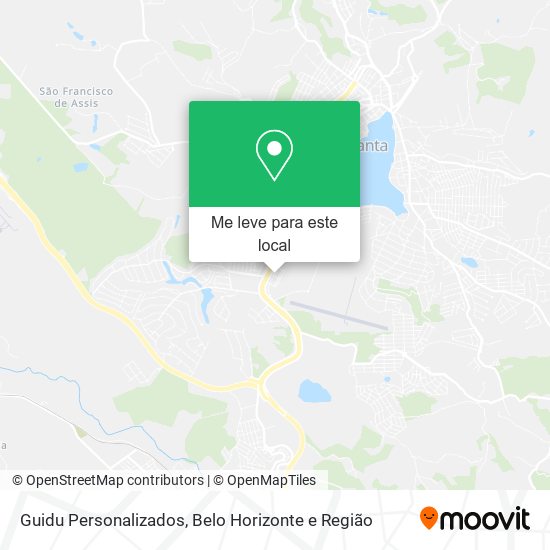 Guidu Personalizados mapa