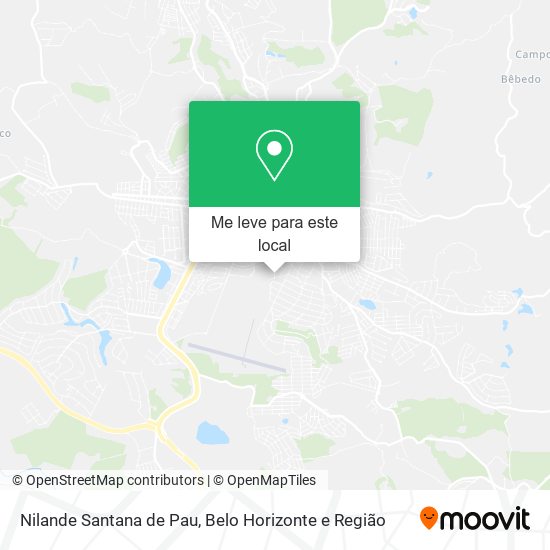 Nilande Santana de Pau mapa