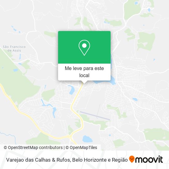 Varejao das Calhas & Rufos mapa