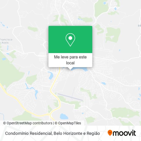 Condomínio Residencial mapa