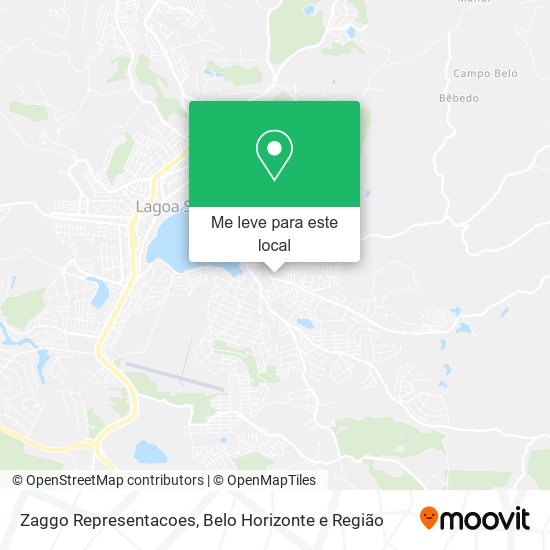 Zaggo Representacoes mapa