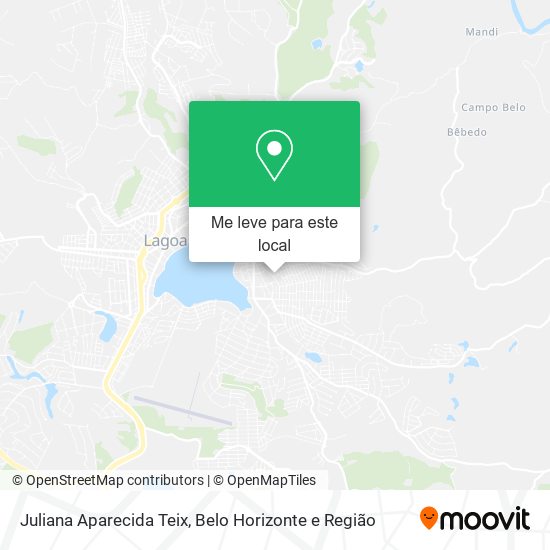 Juliana Aparecida Teix mapa