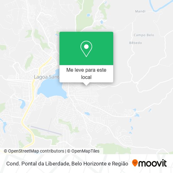 Cond. Pontal da Liberdade mapa