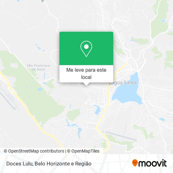 Doces Lulu mapa
