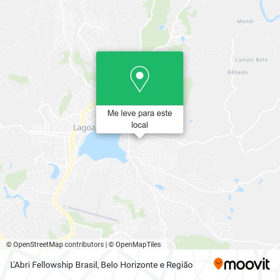 L'Abri Fellowship Brasil mapa