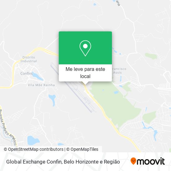 Global Exchange Confin mapa
