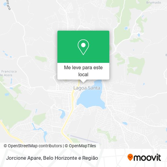 Jorcione Apare mapa