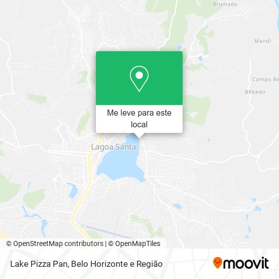 Lake Pizza Pan mapa