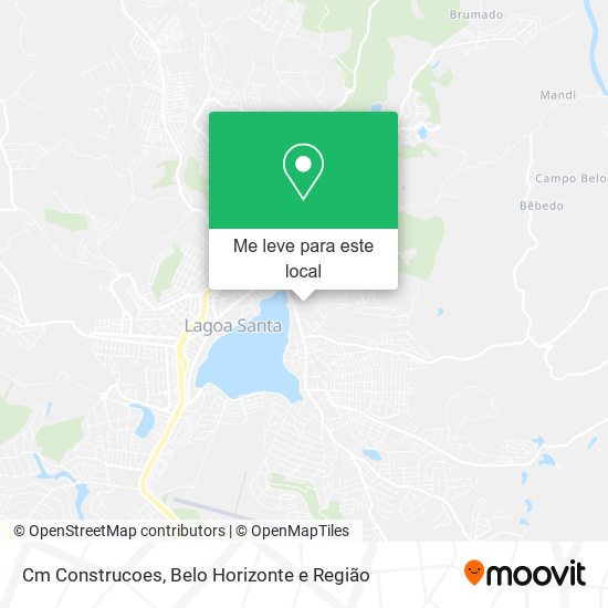 Cm Construcoes mapa