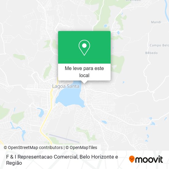 F & I Representacao Comercial mapa