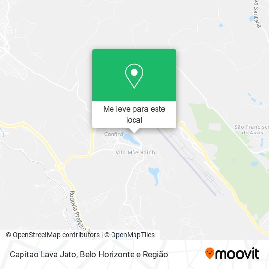 Capitao Lava Jato mapa