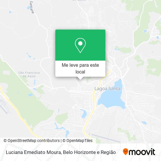 Luciana Emediato Moura mapa