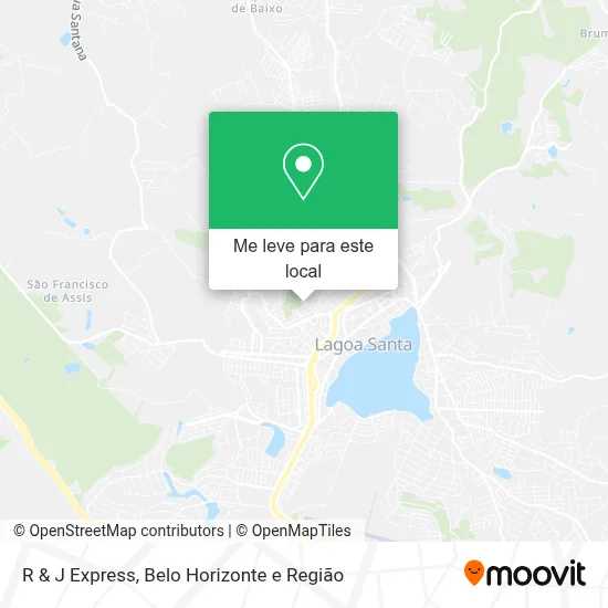 R & J Express mapa