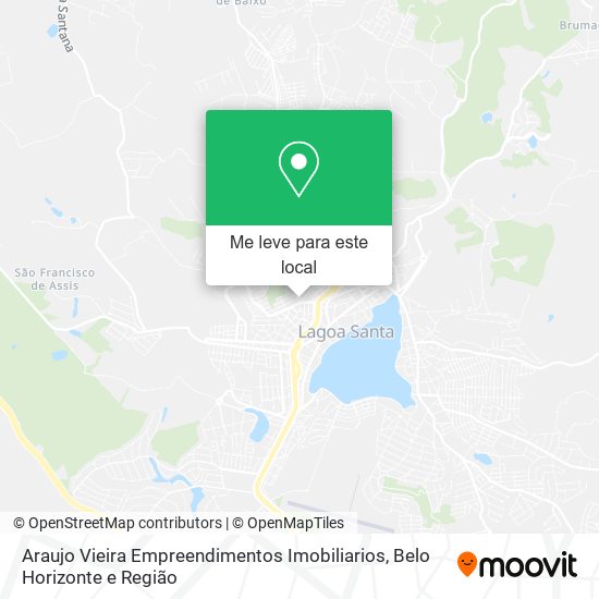 Araujo Vieira Empreendimentos Imobiliarios mapa