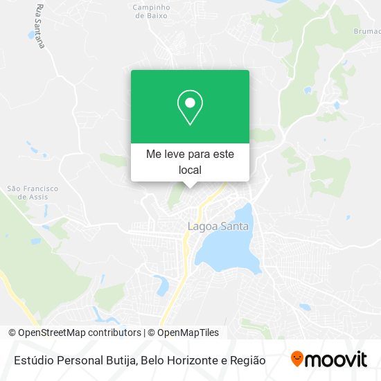 Estúdio Personal Butija mapa