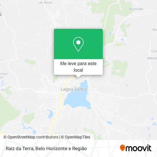 Raiz da Terra mapa