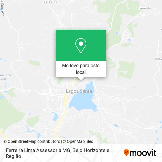 Ferreira Lima Assessoria MG mapa