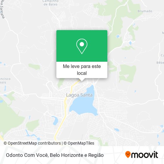 Odonto Com Você mapa